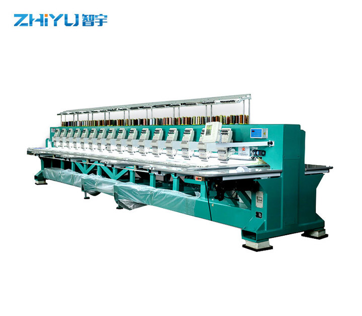 What needs to be done for the development of embroidery machine enterprises?