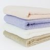 How are the bath towels you use being produced? 