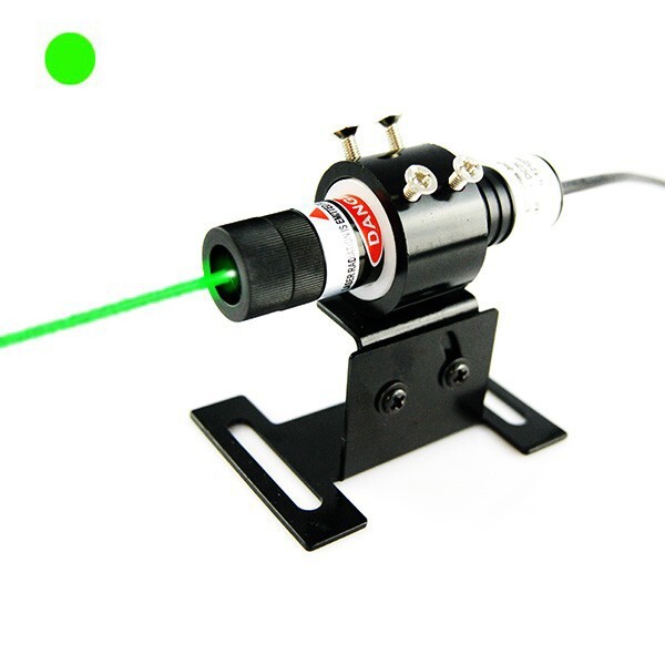 Highly clear dot indicating 520nm green dot laser alignment