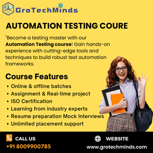 Automation testing with selenium course