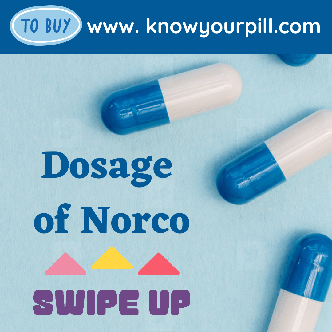 Dosage of Norco | Buy Norco Online
