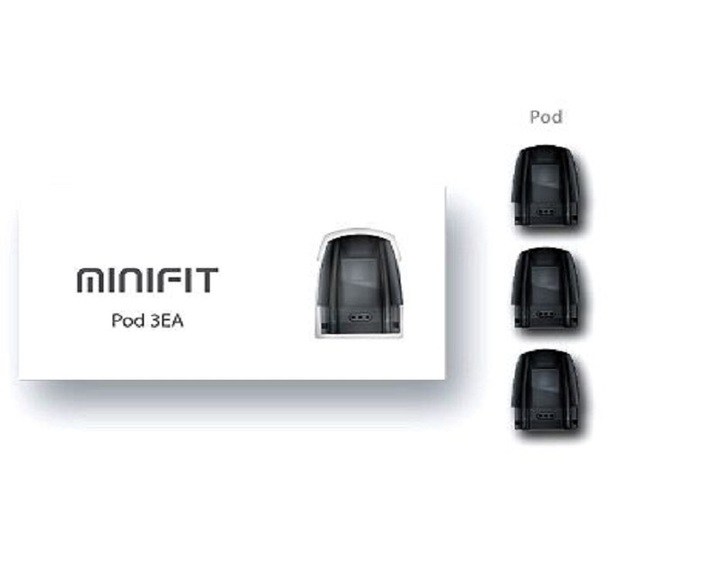 Premium JustFog MINIFIT Replacement Pods - 1.5mL Capacity (Pack of 3)