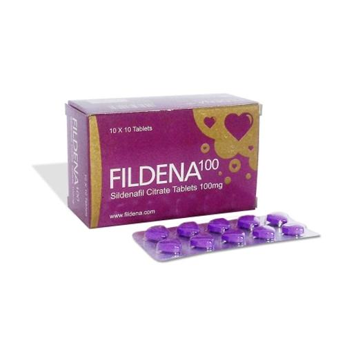 Fildena 100 – Get Online | Generic Medicine Welloxpharma
