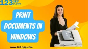 Setup Guide to Print Documents in Windows