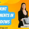 Setup Guide to Print Documents in Windows