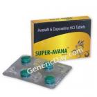 Super Avana|Avanafil + Dapoxetine|Reviews|FDA Verified