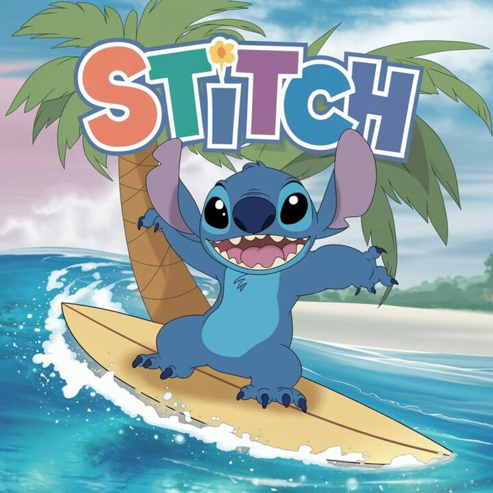 Stitch Malvorlagen für Kinder – Lustige und einfache Motive