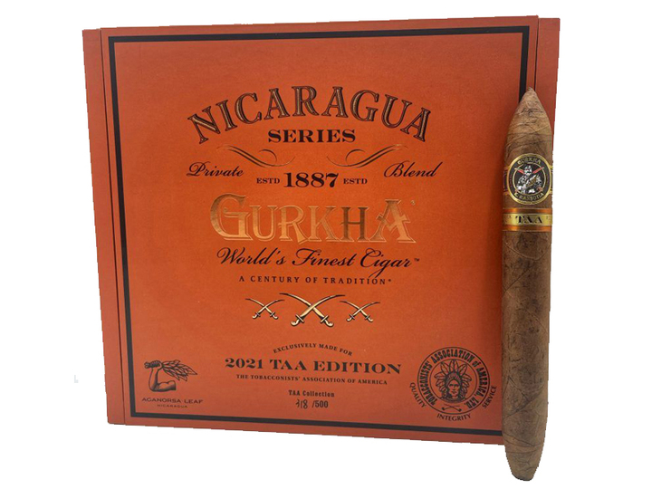 Gurkha Nicaragua Series 2021 TAA Edition of Figurados – Premium Cigars