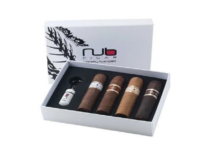 Nub 4 Cigar Sampler & Cutter – Premium Cigar Collection at Smokedale Tobacco