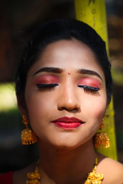 Makeup and Threading Trends in South India