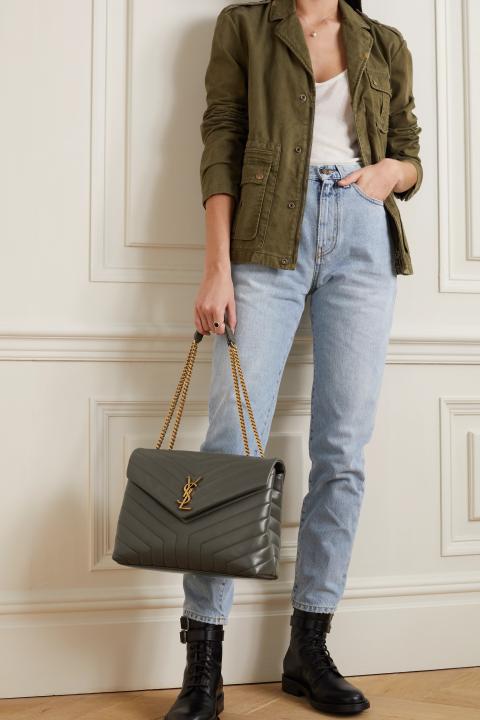 One patch pocket at the back Saint Laurent Bags of the bag
