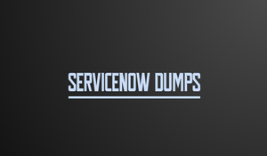 ServiceNow Dumps  Administrator CSA exercise