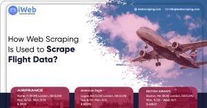 How Web Scraping Is Used To Scrape Flight Data?