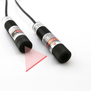 Highly reliable used 5mW to 100mW 635nm red line laser module