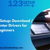 123 HP Com Setup: Download \/ Install Printer Drivers for Beginners