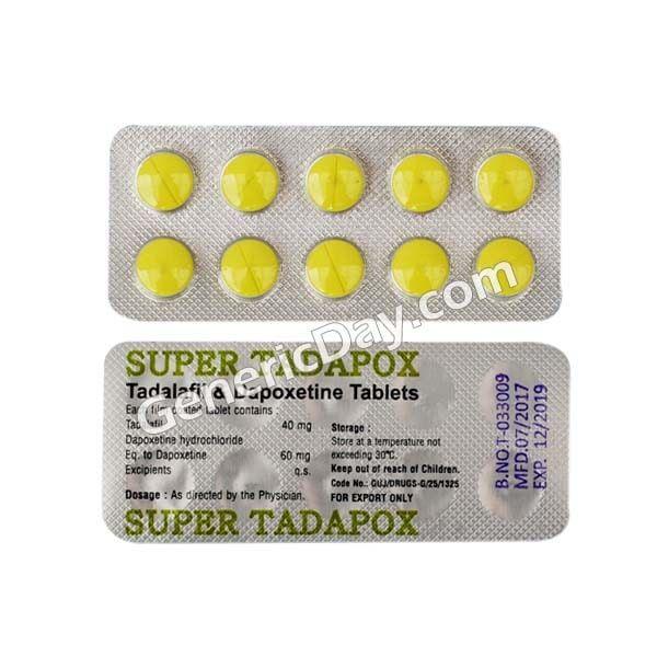 Buy Super Tadapox FDA approval  with free shipping