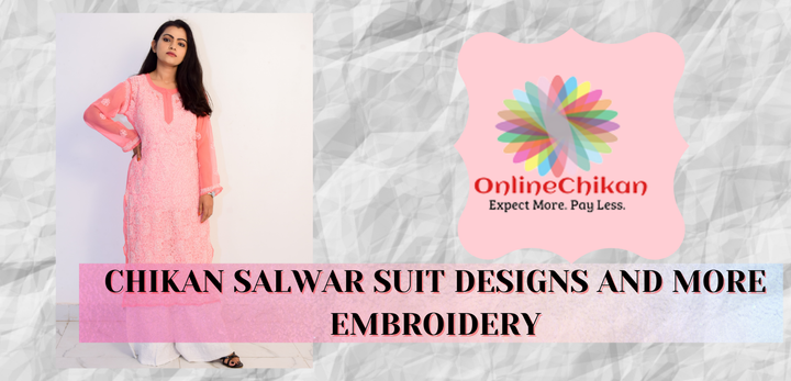 Chikan Suit Latest Design :: Lucknowi Chikankari :: Chikankari Saree