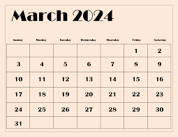 Download Your Free March 2024 Calendar