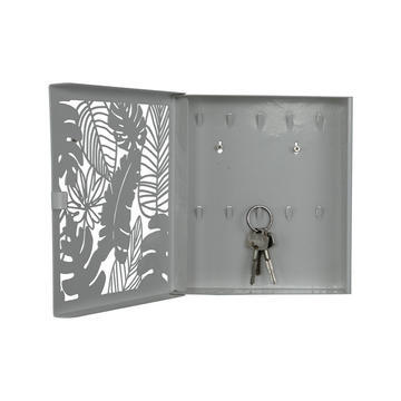 Our metal key box is made of electroplated metal plate
