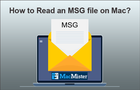 How to Read an MSG file on Mac?