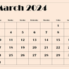 Download Your Free March 2024 Calendar