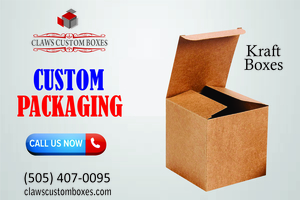 Kraft packaging are best to display the products 