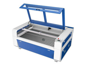 What safety precautions should be taken when using a laser engraving machine?