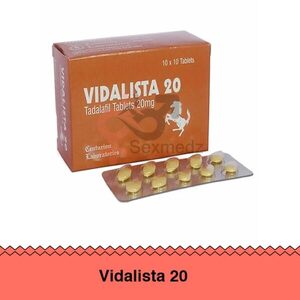 How Vidalista 20mg helps to cure ED in men?