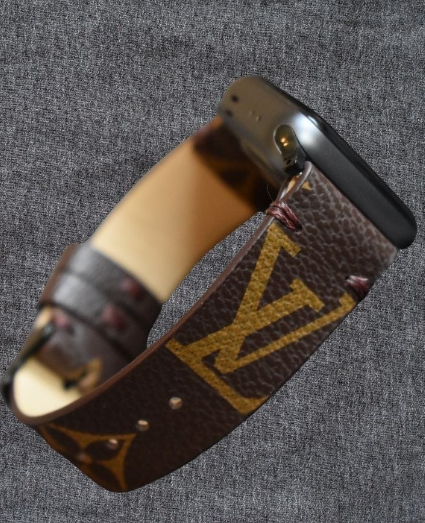 Accessorizing with Purpose: The Trend of Repurposed LV Monogram Apple Watch Bands