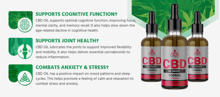  Calm Source CBD Oil : Remove Anxiety, Depression, Joint Pain!