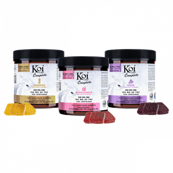  Koi Complete CBD Gummies 750 MG 30pc