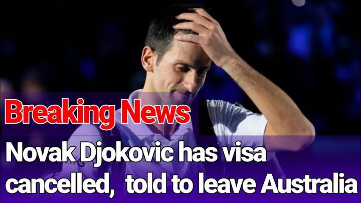 Djokovic has problems with visa