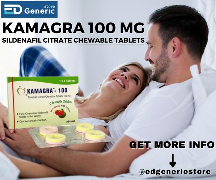 Kamagra 100 - An effective pill for erectile dysfunction | Ed Generic Store 