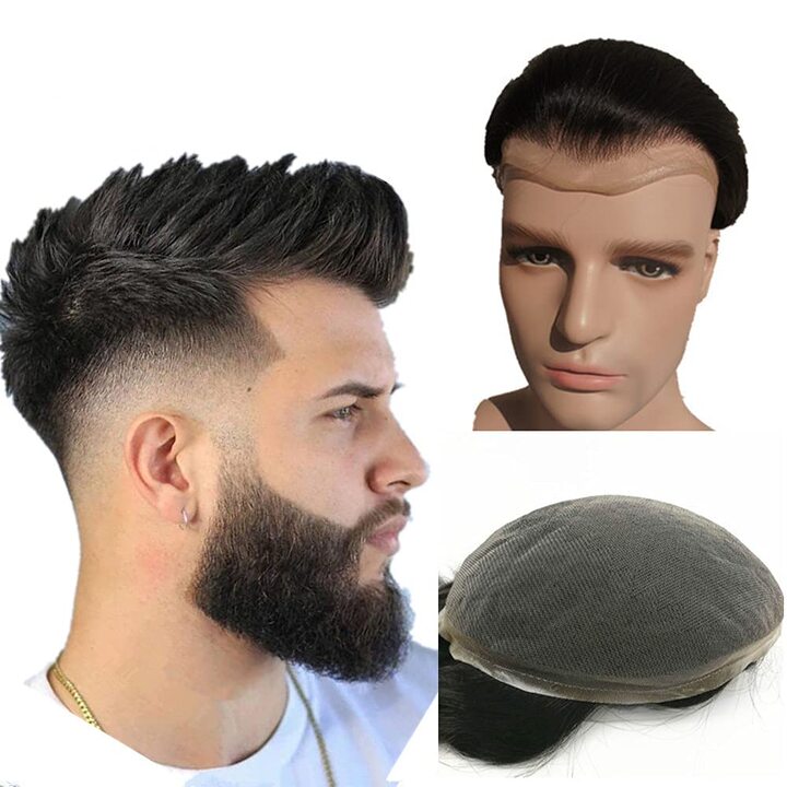 Mens hair pieces for Hair Loss - Easy Option.