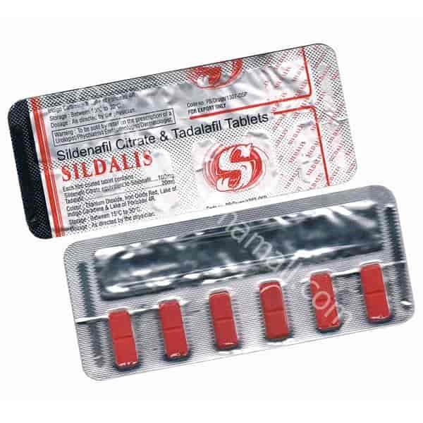 What is the working mechanism of the Sildalist 120 mg for treating Erectile dysfunction in Men?