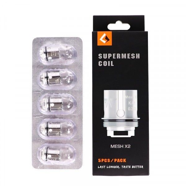 GeekVape SuperMesh X2 Replacement Coil | Vape Coils (5pcs/pack)