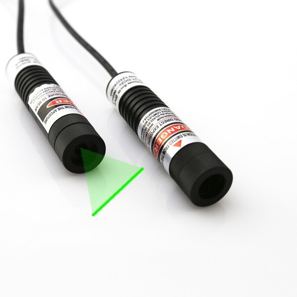 Wide Fan Angles 532nm Green Line Laser Module