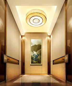 The main points of decoration design of hotel elevator  Hotel elevator decoration is mainly natural decoration