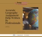 Accurate Geography Assignment Help Written By Professionals