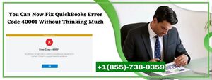 You Can Now Fix QuickBooks Error Code 40001 Without Thinking Much