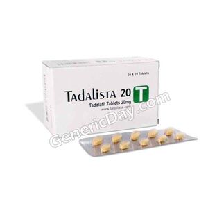Buy Tadalista 20 Mg Online | Best ED Medicine | Genericday