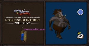 Old School Runescape: A Porcine of Interest