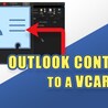 How do I Export Outlook Contacts to VCF?