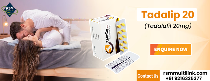 A Wonder Pill for Erectile Dysfunction With Tadalip 20mg