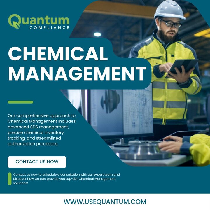 Optimize Your Operations with Quantum Compliance’s Chemical Management Software