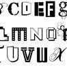Fonts of famous designers and brands