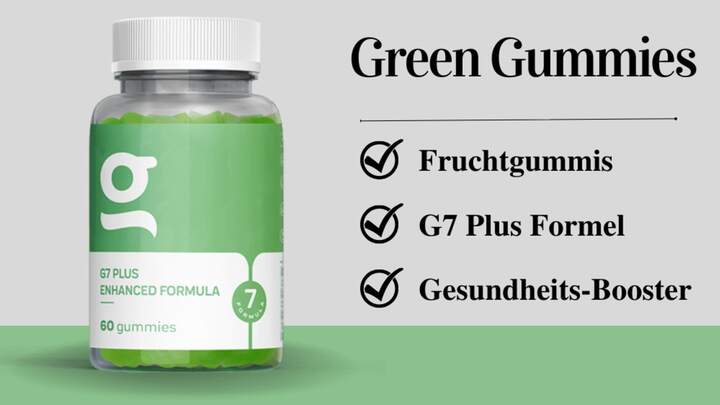 G7 Green Gummies PRIX TRÈS BAS TRÈS TRÈS RAPIDE RÉSULTAT AU MONDE COMBIEN