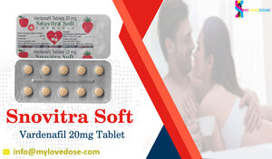 Buy Snovitra Soft (Vardenafil 20mg) for ED Treatment - 50% Discount &amp; Same Day Delivery