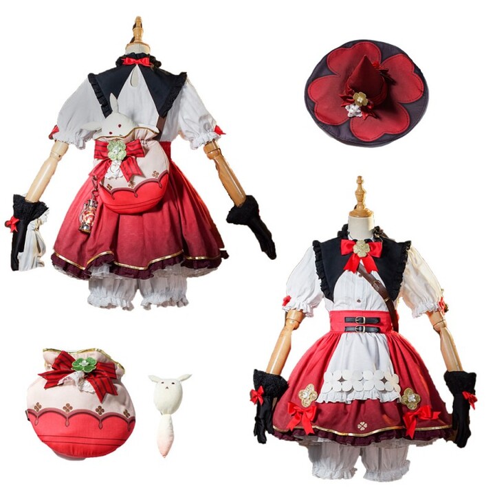 ​2023 Genshin Impact Cosplay Costumes Klee Halloween Suit