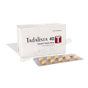 Prolong Your Erection By Using Tadalista 40 Mg Pills 